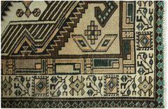 Handmade Vintage Persian Serab Hallway Runner | 351 x 88 cm | 11'6" x 2'11" - Najaf Rugs & Textile