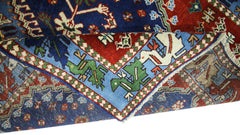Handmade Vintage Persian Shiraz Rug | 168 x 111 cm | 5'6" x 3'8" - Najaf Rugs & Textile