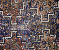 Handmade Vintage Persian Rug | 194 x 148 cm | 6'4" x 4'10" - Najaf Rugs & Textile