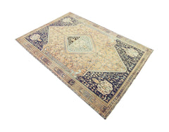 Handmade Vintage Persian Shiraz Rug | 235 x 151 cm | 7'8" x 4'11" - Najaf Rugs & Textile