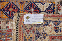 Handmade Vintage Persian Sumak Kilim | 264 x 153 cm | 8'8" x 5' - Najaf Rugs & Textile