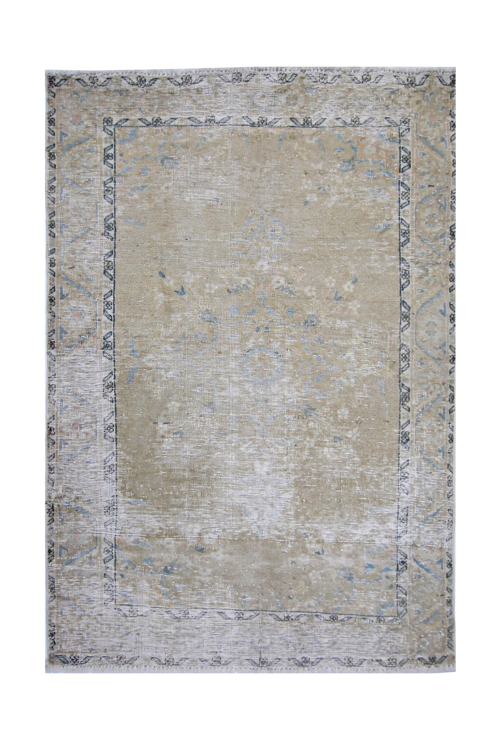 Vintage Persian Tabriz Rug