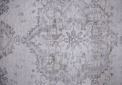 Handmade Vintage Persian Tabriz Rug | 119 x 93 cm | 3'11" x 3'1" - Najaf Rugs & Textile
