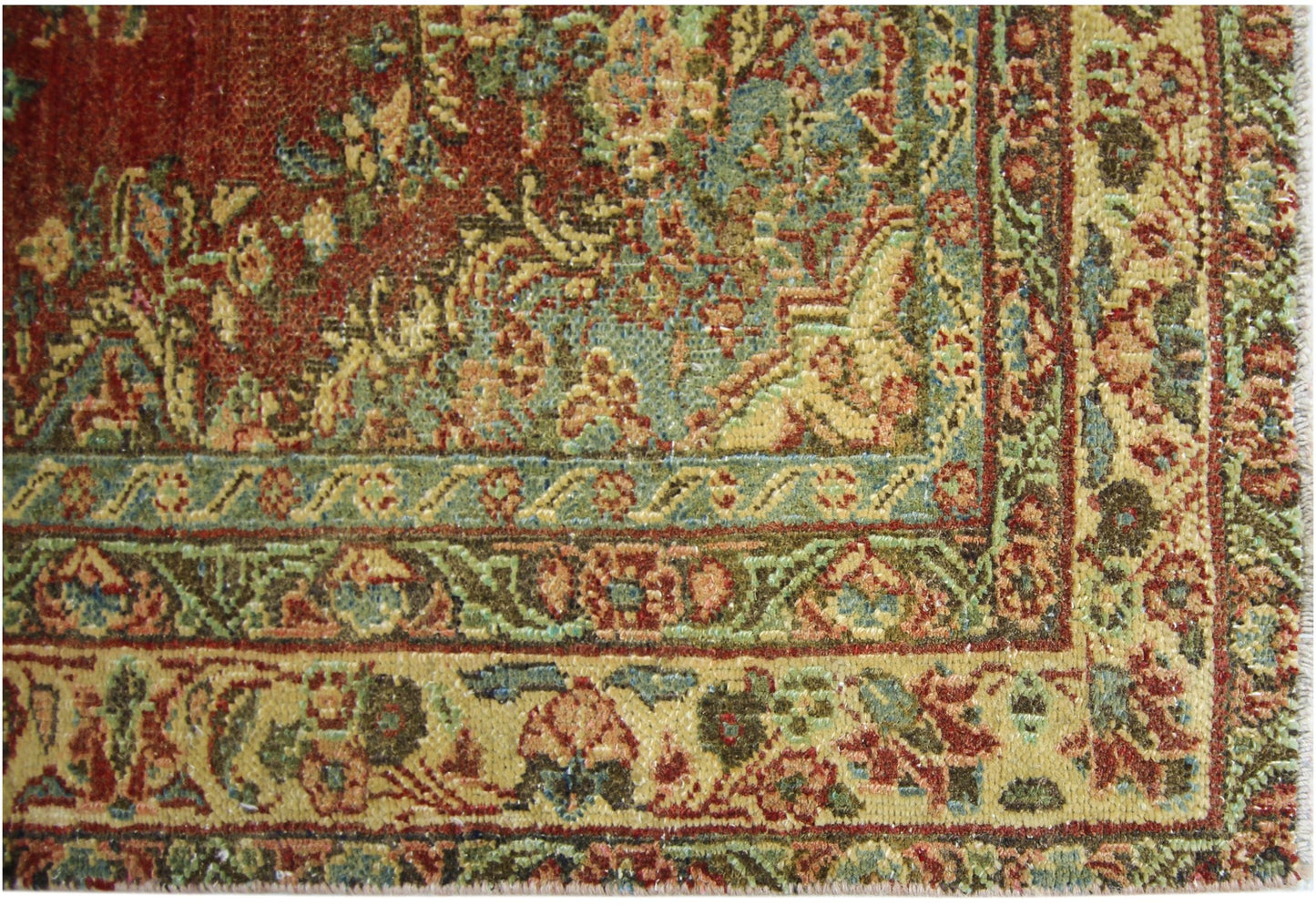 Handmade Vintage Persian Rug | 155 x 112 cm | 5'1" x 3'8" - Najaf Rugs & Textile