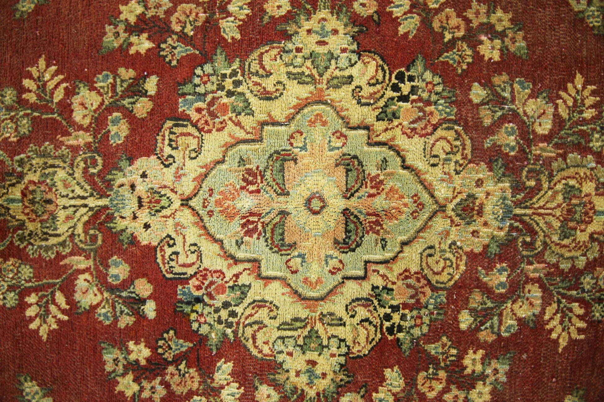 Handmade Vintage Persian Rug | 193 x 134 cm | 6'4" x 4'5" - Najaf Rugs & Textile