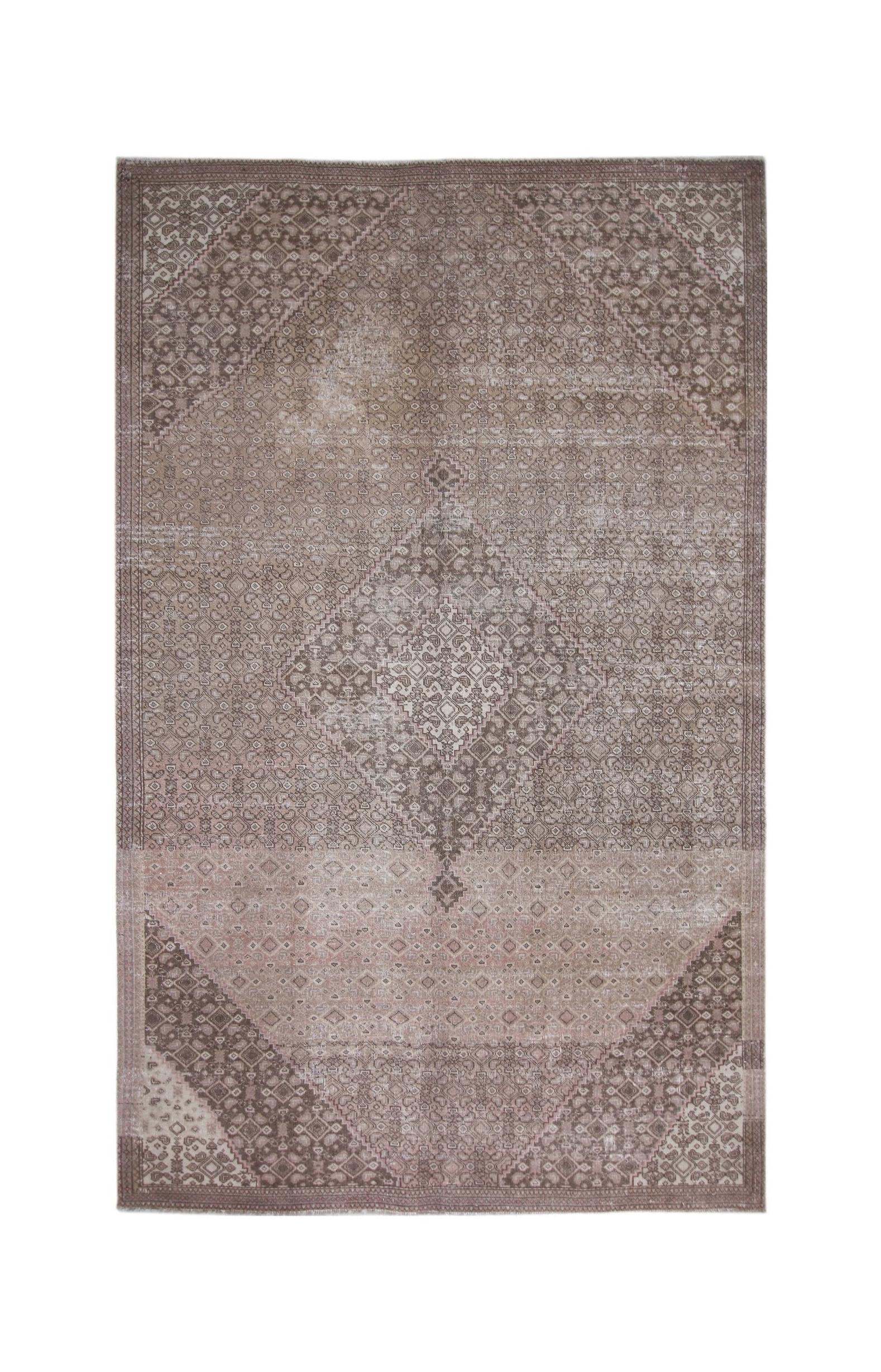 Vintage Persian Tabriz Rug