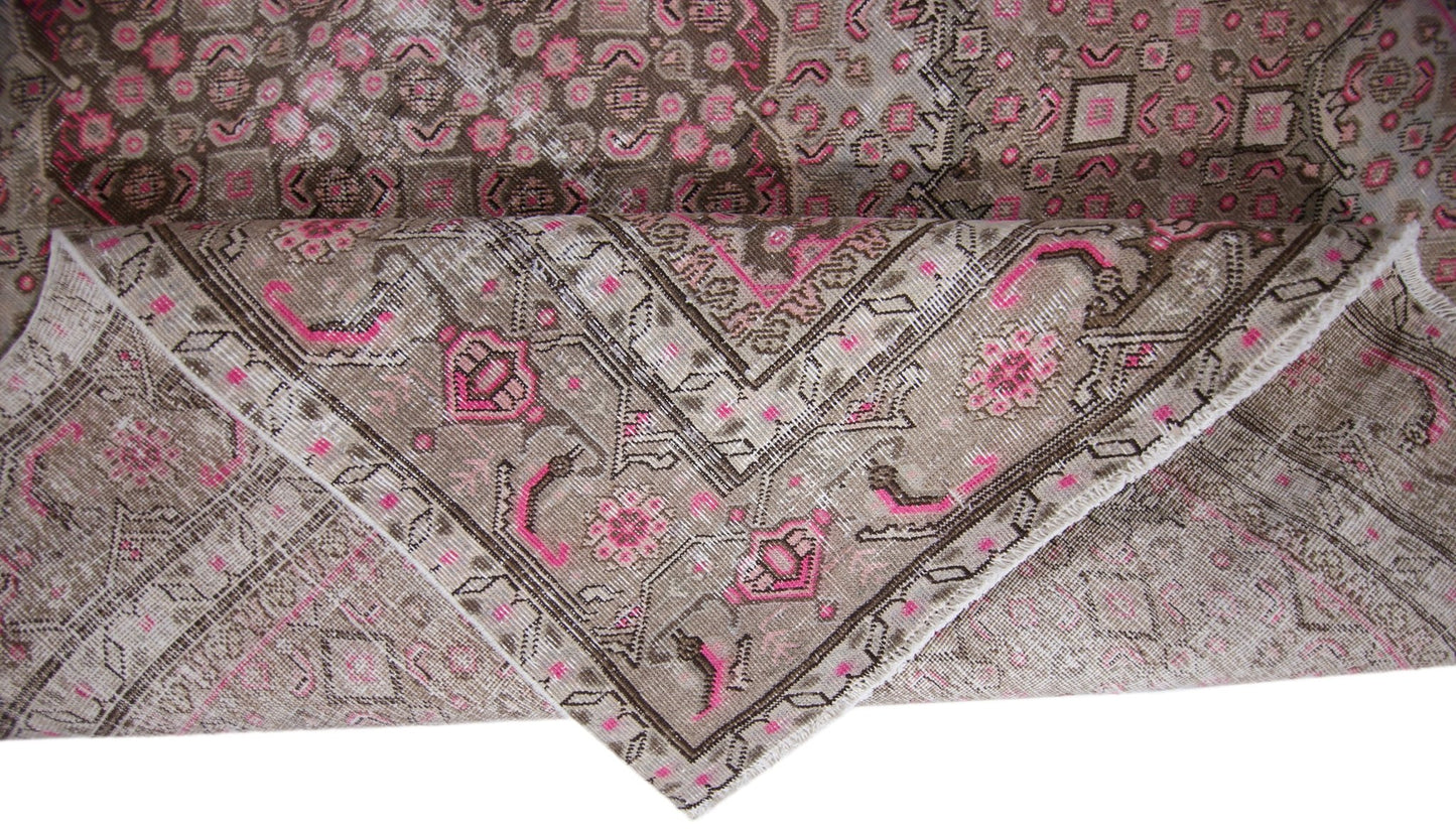 Handmade Vintage Persian Tabriz Rug | 260 x 180 cm | 8'6" x 5'11" - Najaf Rugs & Textile