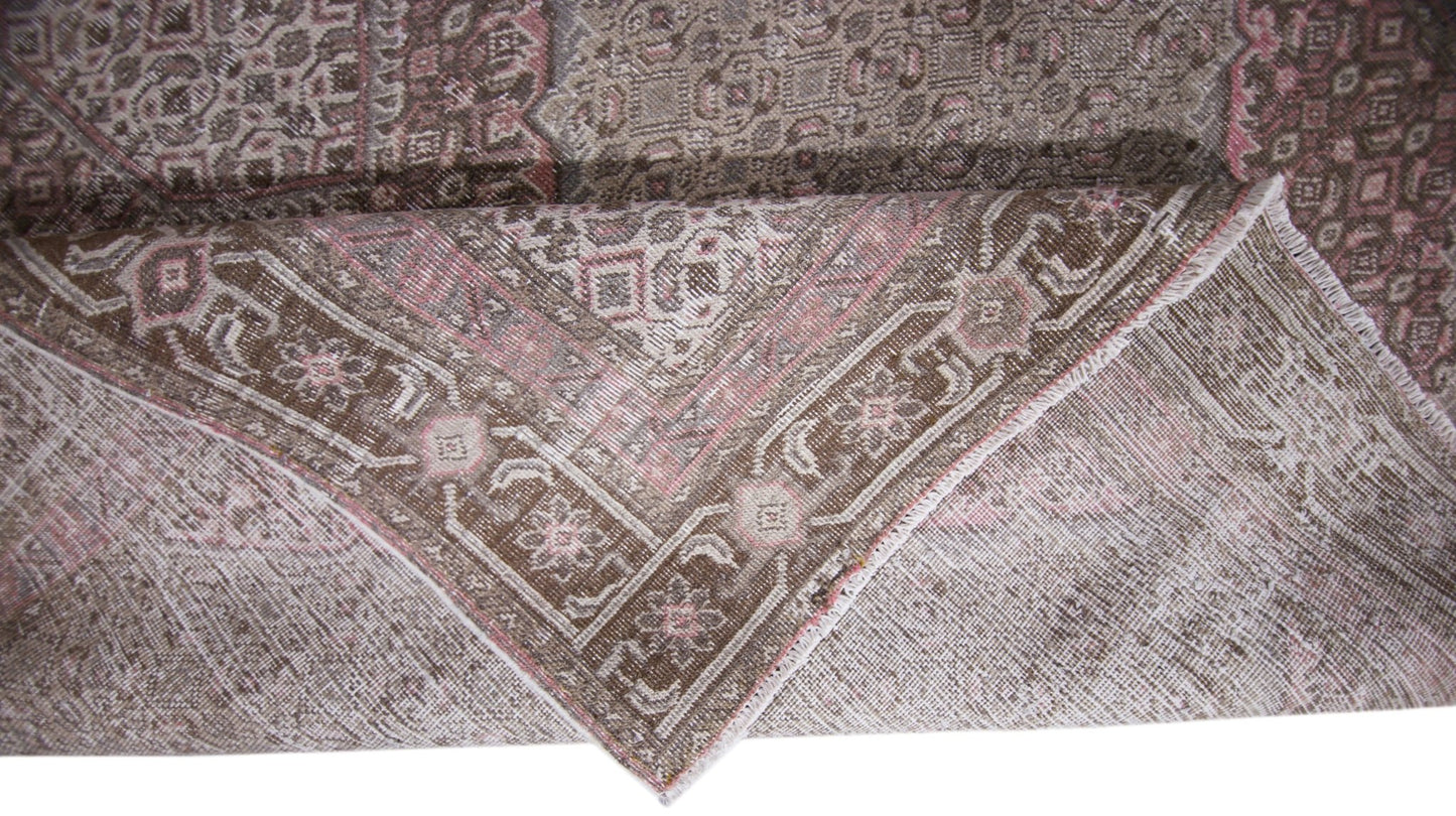 Handmade Vintage Persian Tabriz Rug | 261 x 177 cm | 8'7" x 5'10" - Najaf Rugs & Textile