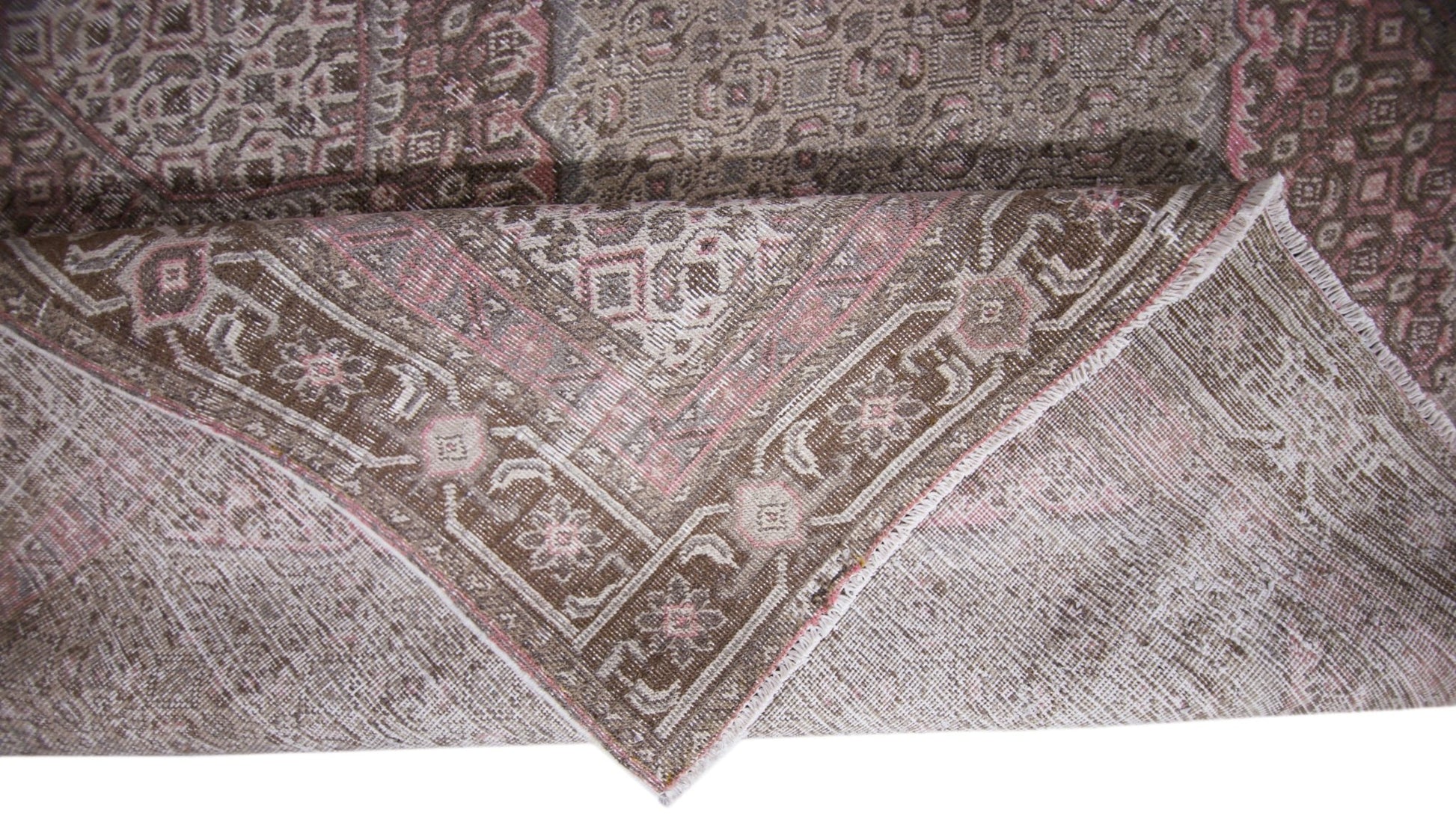 Handmade Vintage Persian Tabriz Rug | 261 x 177 cm | 8'7" x 5'10" - Najaf Rugs & Textile