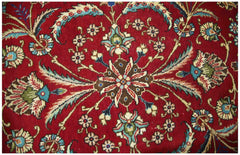 Handmade Vintage Persian Tabriz Rug | 275 x 184 cm | 9' x 6' - Najaf Rugs & Textile