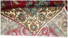 Handmade Vintage Persian Tabriz Rug | 275 x 184 cm | 9' x 6' - Najaf Rugs & Textile