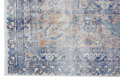 Handmade Vintage Persian Tabriz Rug | 278 x 198 cm | 9'1" x 6'6" - Najaf Rugs & Textile