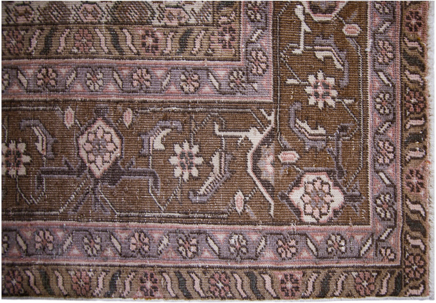 Handmade Vintage Persian Tabriz Rug | 281 x 194 cm | 9'3" x 6'4" - Najaf Rugs & Textile