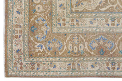 Handmade Vintage Persian Tabriz Rug | 282 x 182 cm | 9'3" x 6' - Najaf Rugs & Textile