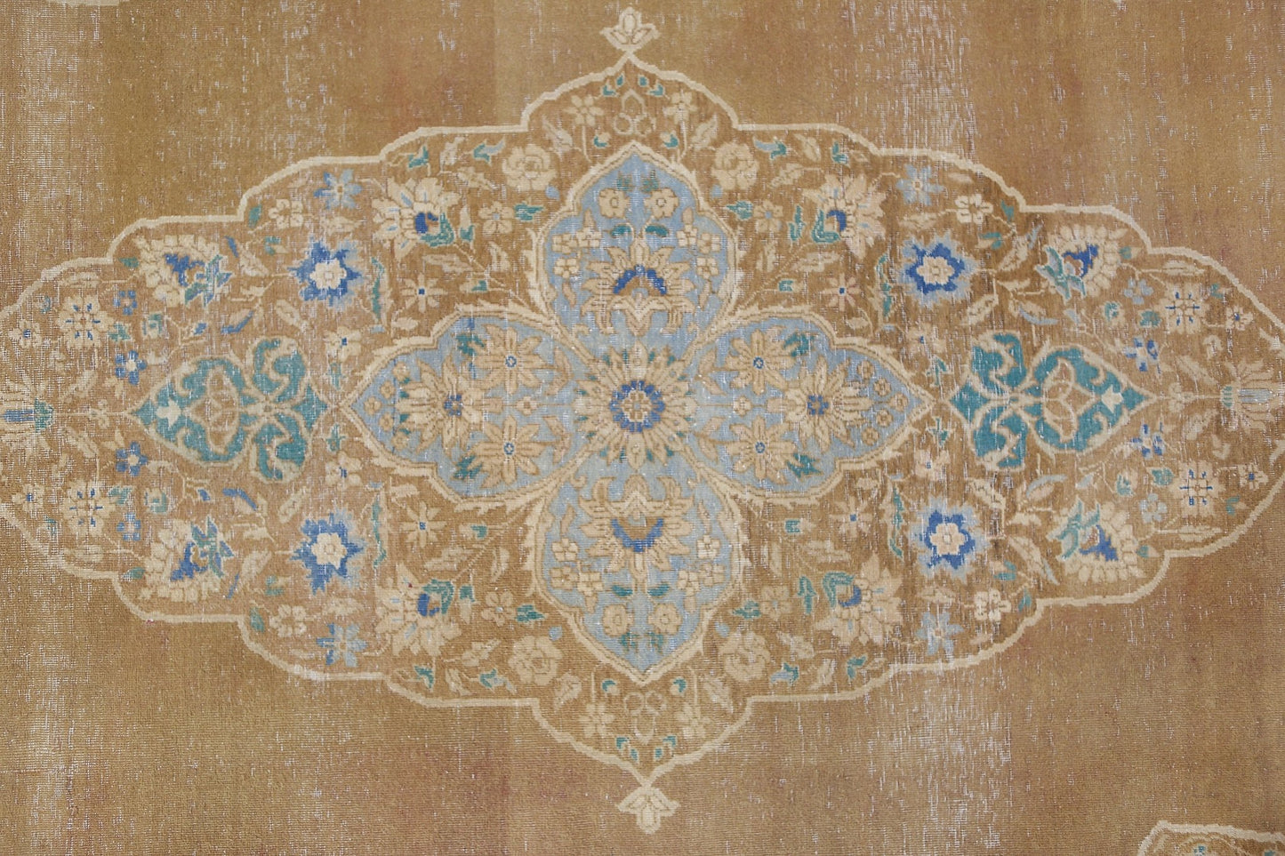 Handmade Vintage Persian Tabriz Rug | 282 x 182 cm | 9'3" x 6' - Najaf Rugs & Textile