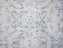Handmade Vintage Persian Tabriz Rug | 285 x 193 cm | 9'4" x 6'4" - Najaf Rugs & Textile