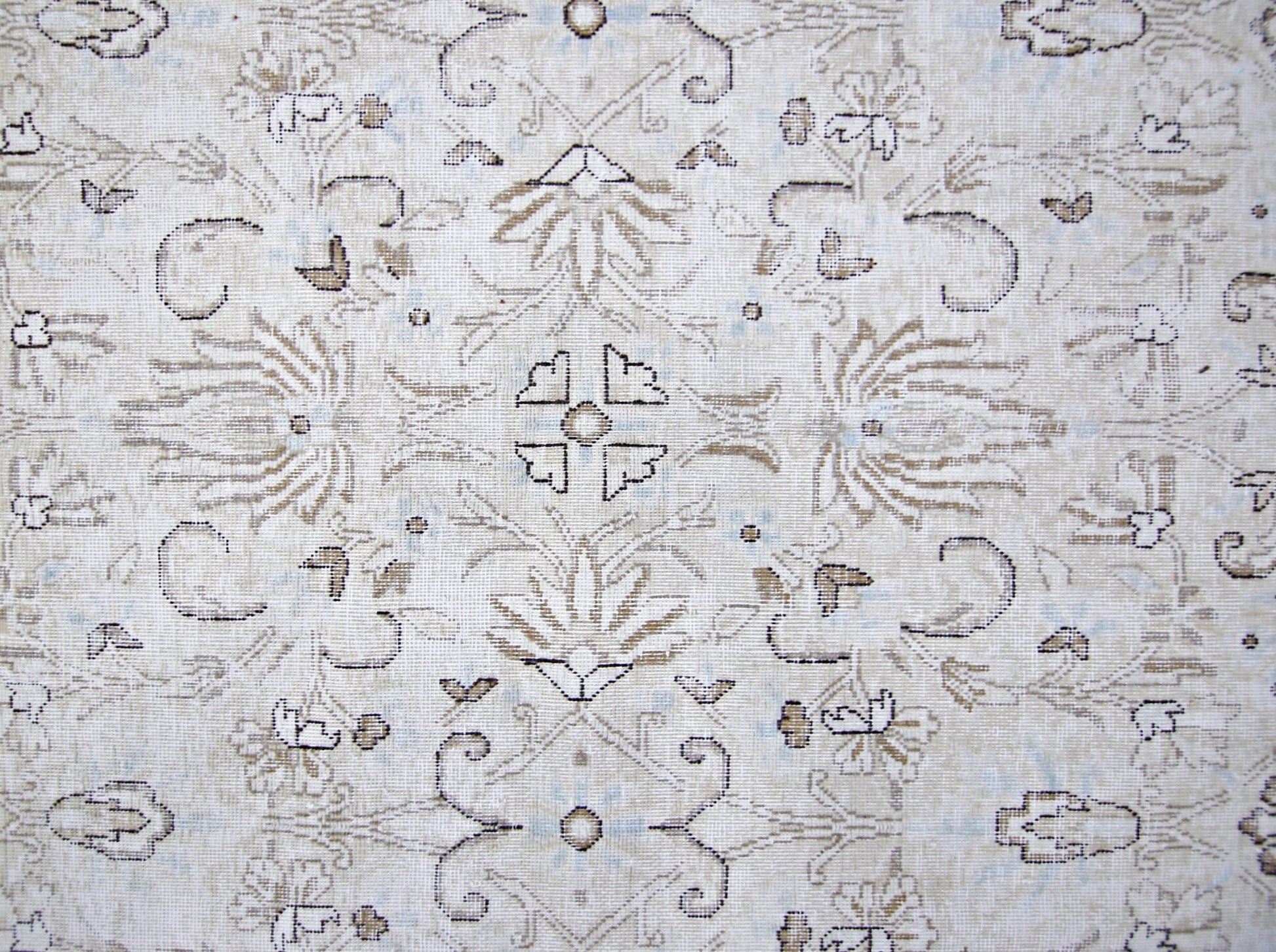 Handmade Vintage Persian Tabriz Rug | 290 x 184 cm | 9'6" x 6' - Najaf Rugs & Textile