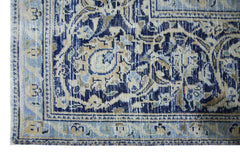 Handmade Vintage Persian Tabriz Rug | 290 x 197 cm | 9'6" x 6'5" - Najaf Rugs & Textile