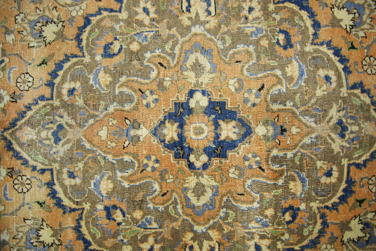 Handmade Vintage Persian Tabriz Rug | 295 x 196 cm | 9'8" x 6'5" - Najaf Rugs & Textile