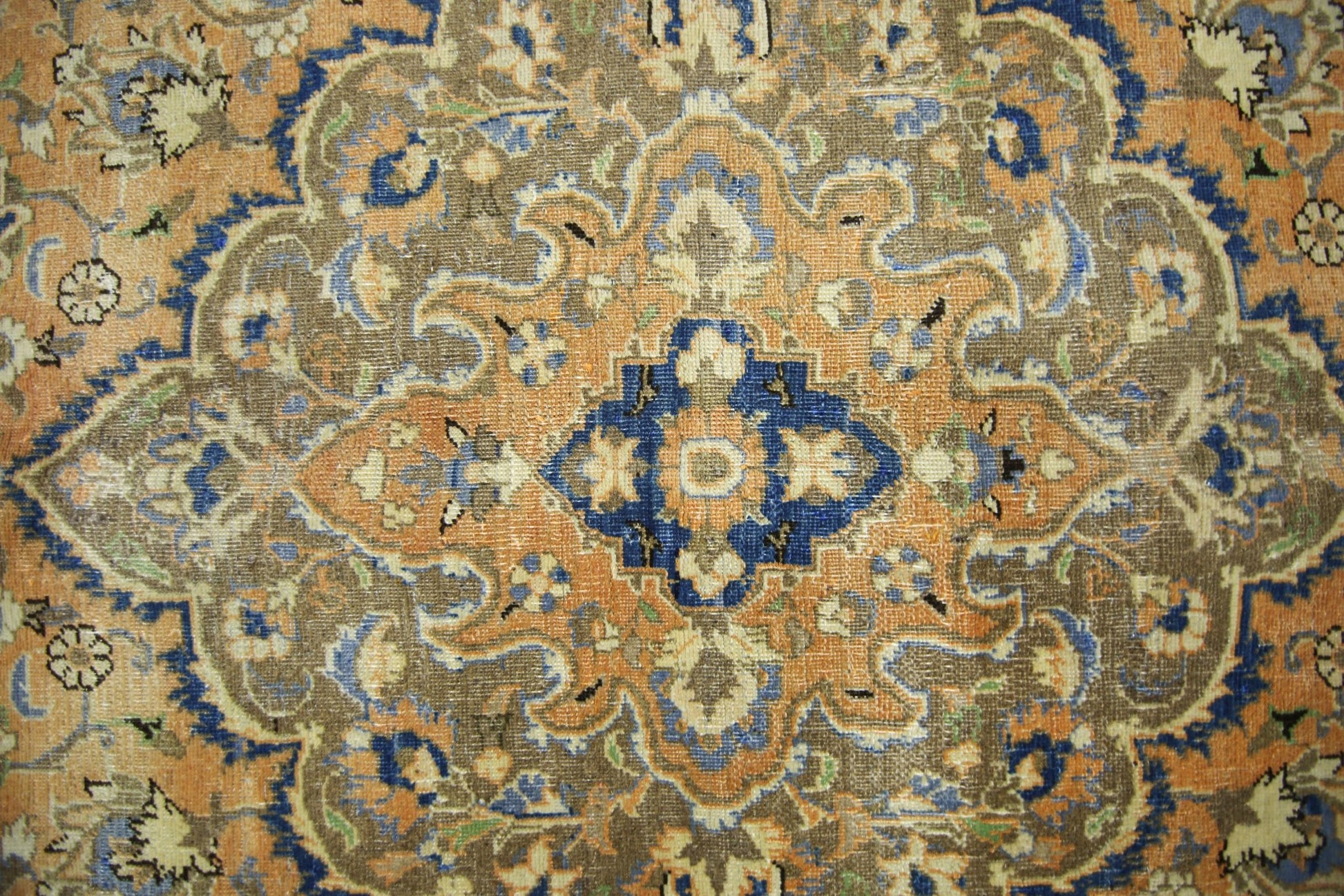 Handmade Vintage Persian Tabriz Rug | 295 x 196 cm | 9'8" x 6'5" - Najaf Rugs & Textile
