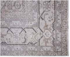 Handmade Vintage Persian Tabriz Rug | 296 x 192 cm | 9'9" x 6'3" - Najaf Rugs & Textile
