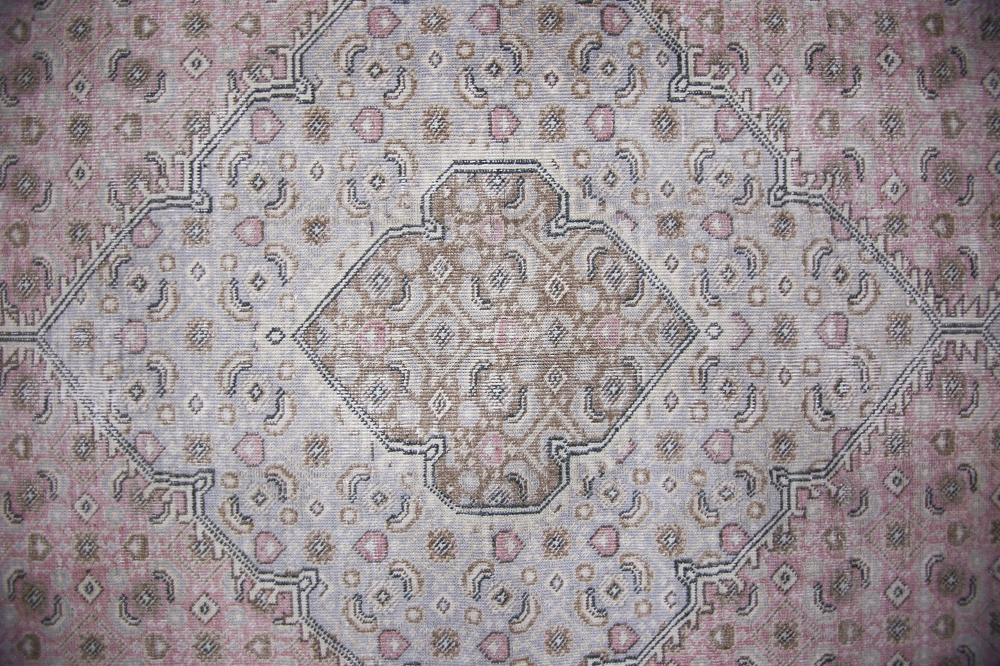 Handmade Vintage Persian Tabriz Rug | 296 x 192 cm | 9'9" x 6'3" - Najaf Rugs & Textile