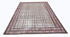 Handmade Vintage Persian Tabriz Rug | 296 x 200 cm | 9'9" x 6'7" - Najaf Rugs & Textile