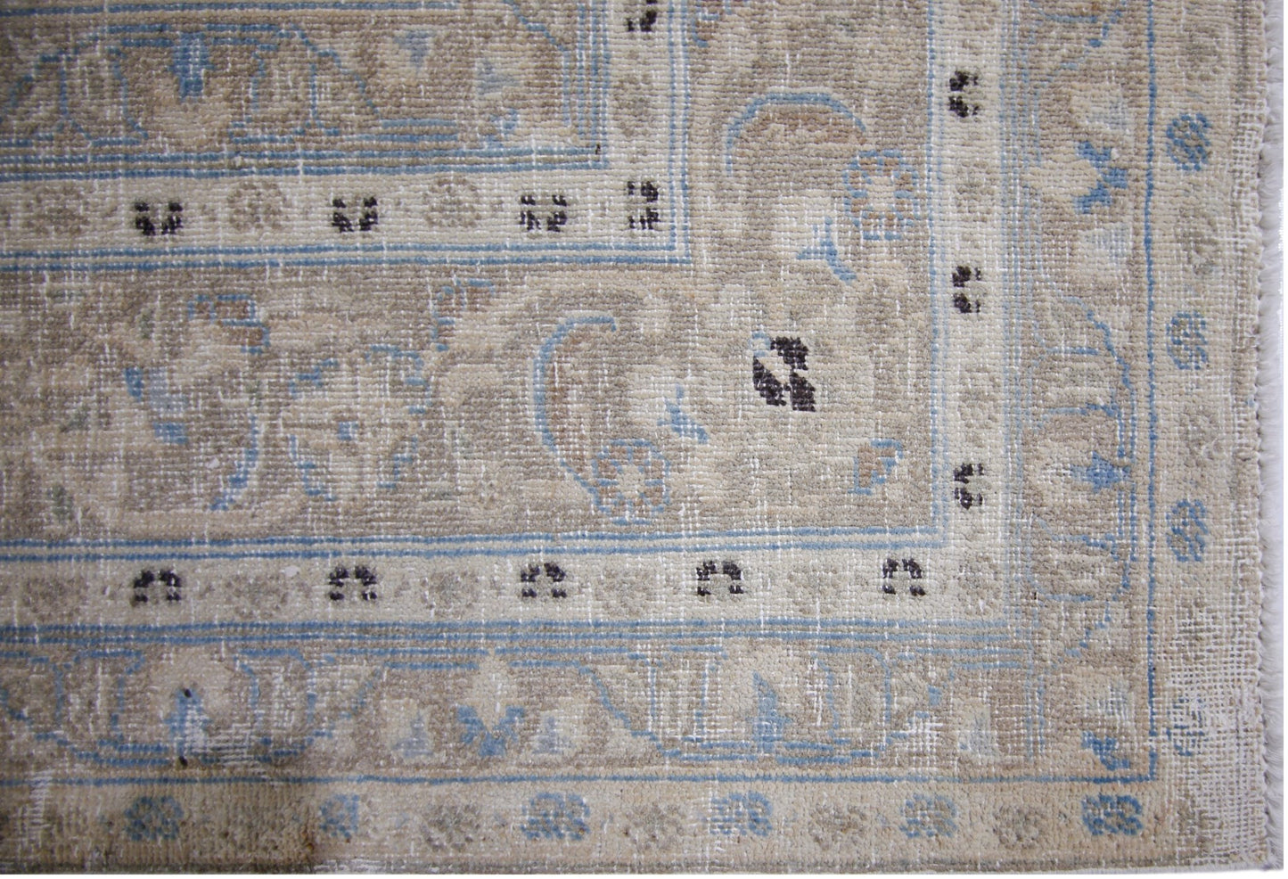 Handmade Vintage Persian Tabriz Rug | 299 x 195 cm | 9'10" x 6'5" - Najaf Rugs & Textile