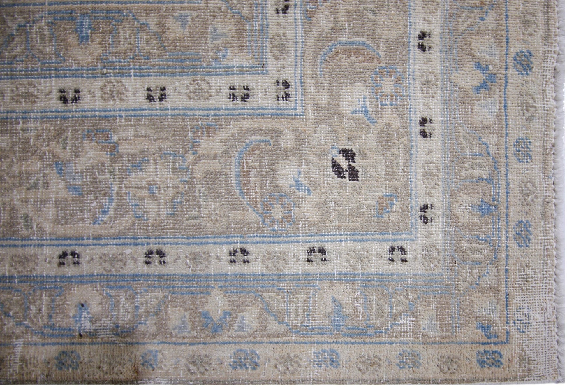 Handmade Vintage Persian Tabriz Rug | 299 x 195 cm | 9'10" x 6'5" - Najaf Rugs & Textile