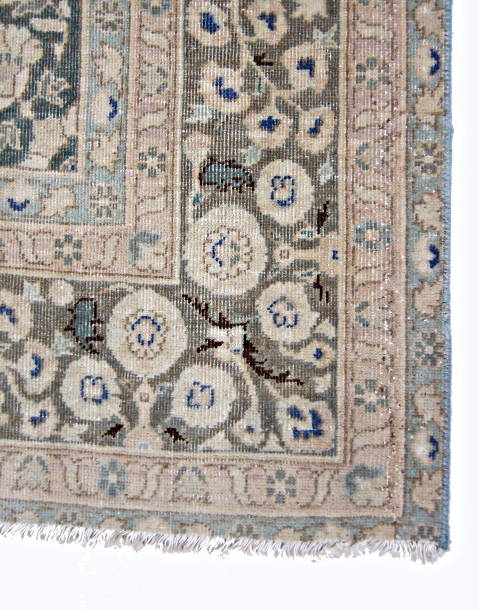 Handmade Vintage Persian Tabriz Rug | 303 x 202 cm | 9'11" x 6'7" - Najaf Rugs & Textile