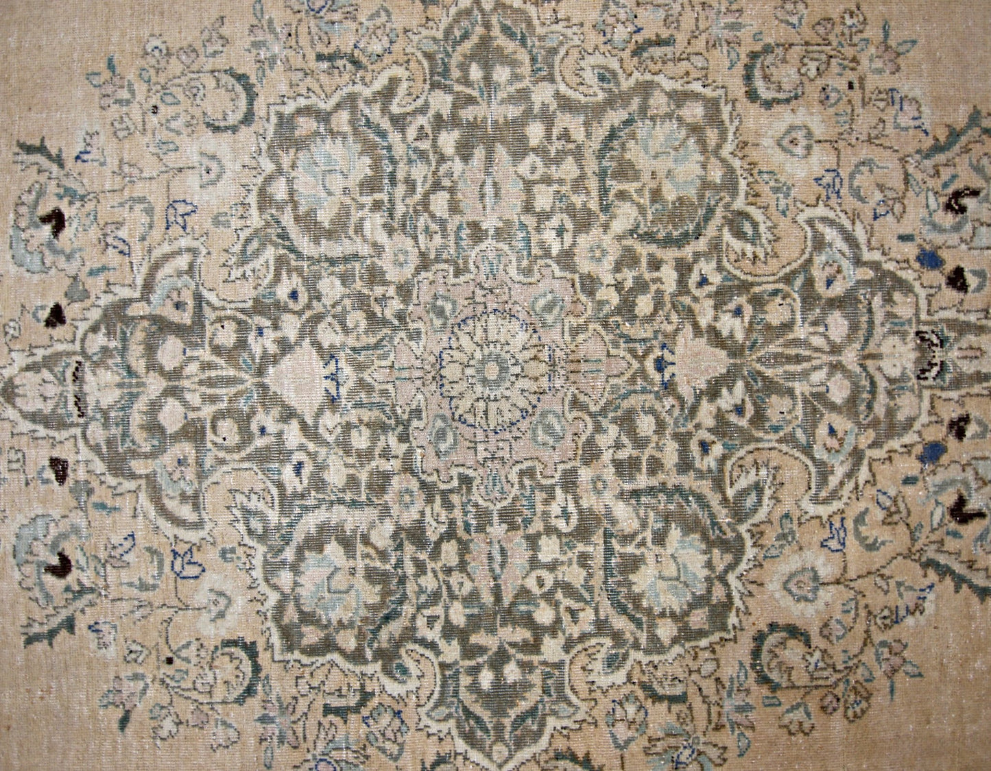 Handmade Vintage Persian Tabriz Rug | 303 x 202 cm | 9'11" x 6'7" - Najaf Rugs & Textile