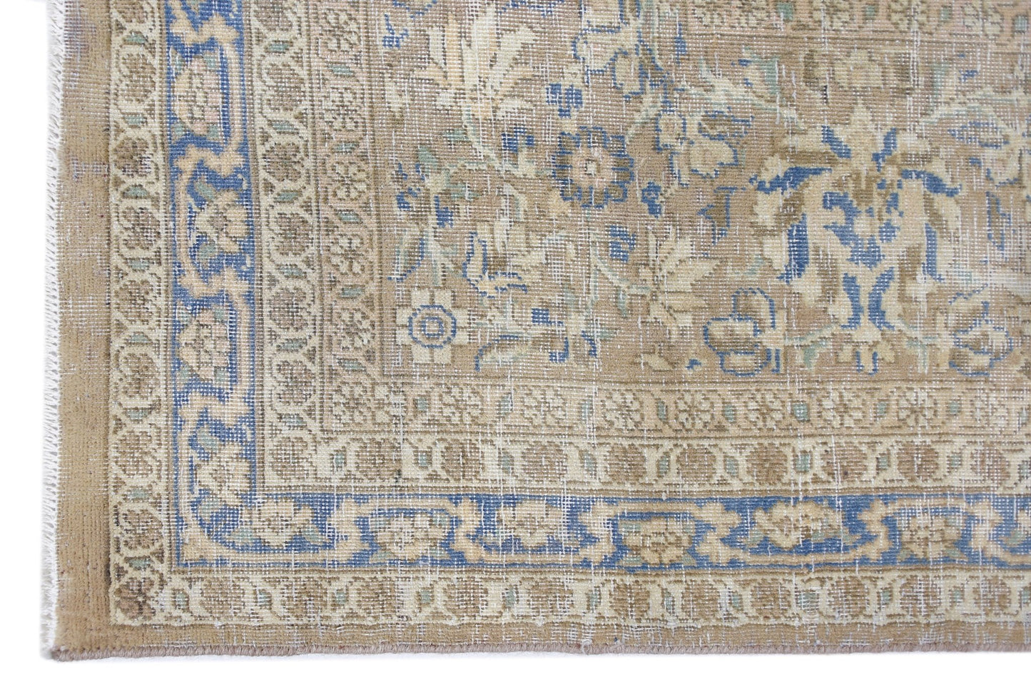 Handmade Vintage Persian Tabriz Rug | 304 x 212 cm | 10' x 6'11" - Najaf Rugs & Textile
