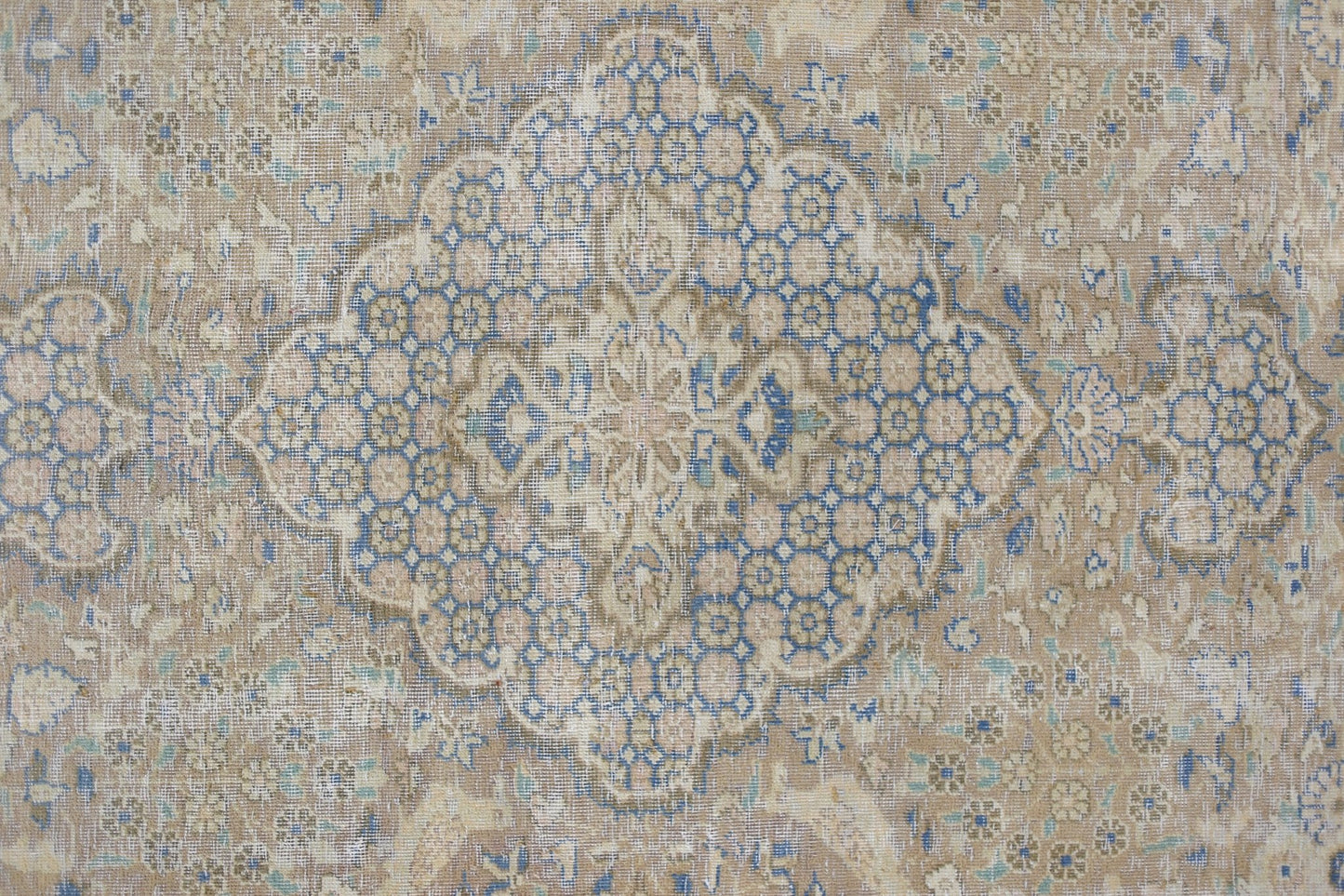 Handmade Vintage Persian Tabriz Rug | 304 x 212 cm | 10' x 6'11" - Najaf Rugs & Textile