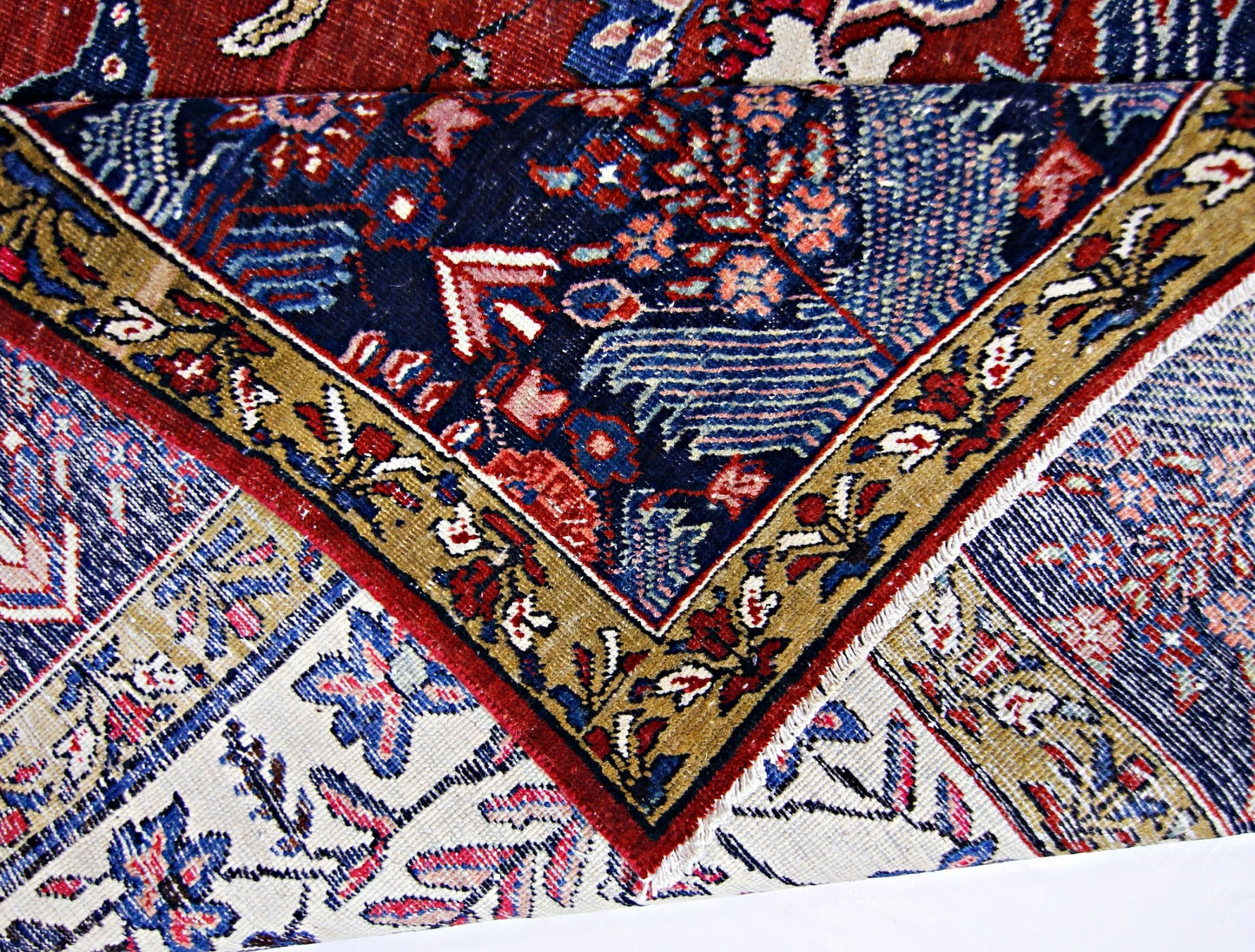 Handmade Vintage Persian Tabriz Rug | 315 x 220 cm | 10'4" x 7'3" - Najaf Rugs & Textile