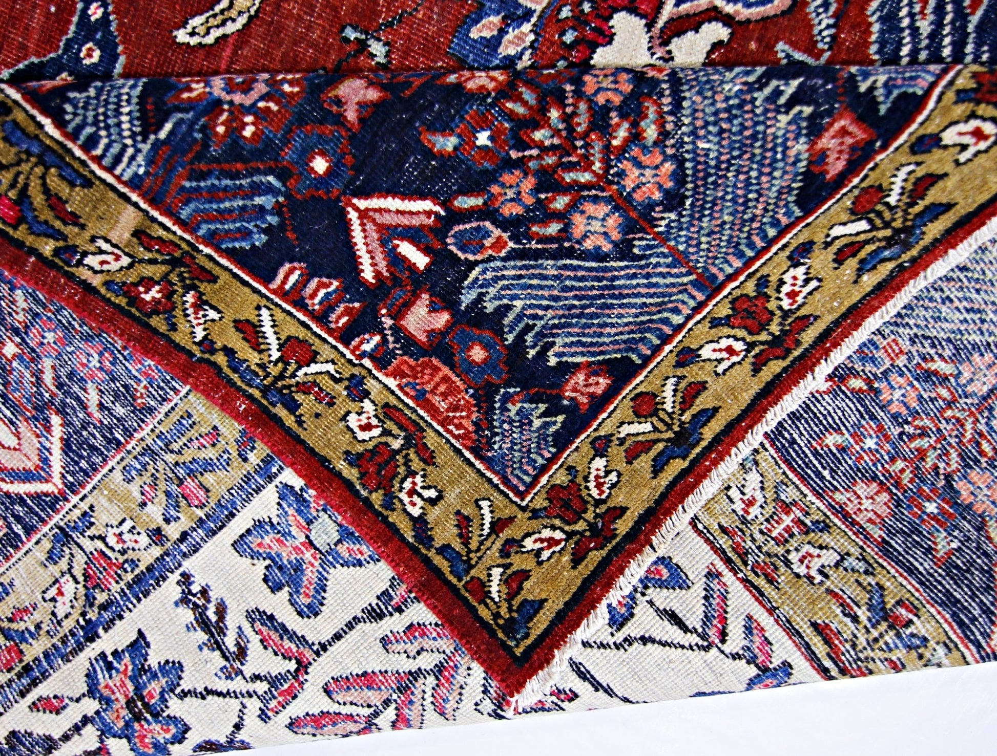 Handmade Vintage Persian Tabriz Rug | 315 x 220 cm | 10'4" x 7'3" - Najaf Rugs & Textile