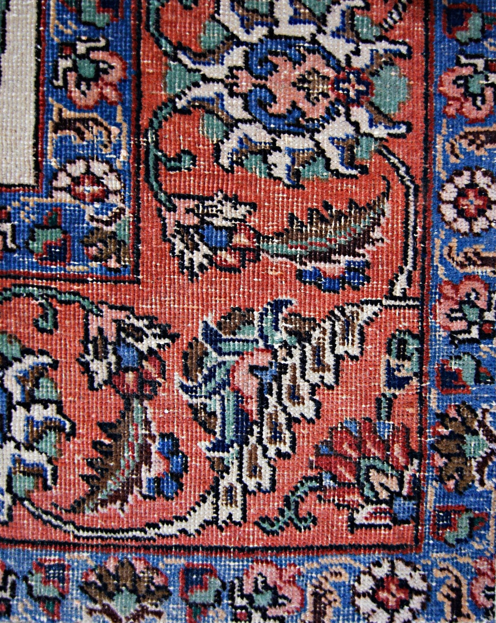 Vintage Persian Tabriz Rug