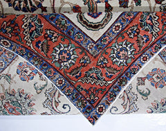 Handmade Vintage Persian Tabriz Rug | 318 x 226 cm | 10'5" x 7'5" - Najaf Rugs & Textile