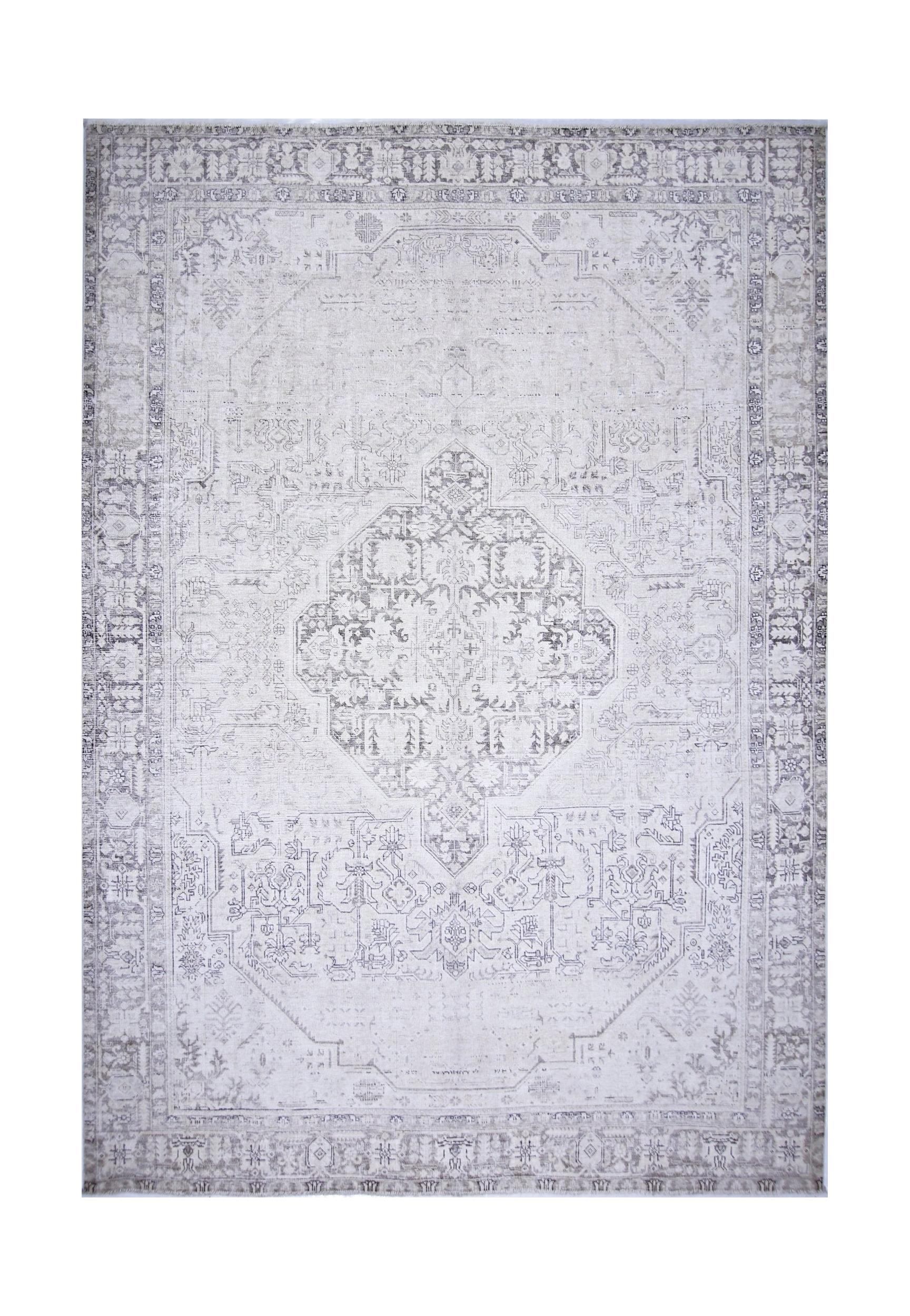 Handmade Vintage Persian Tabriz Rug | 319 x 239 cm | 10'6" x 7'10" - Najaf Rugs & Textile