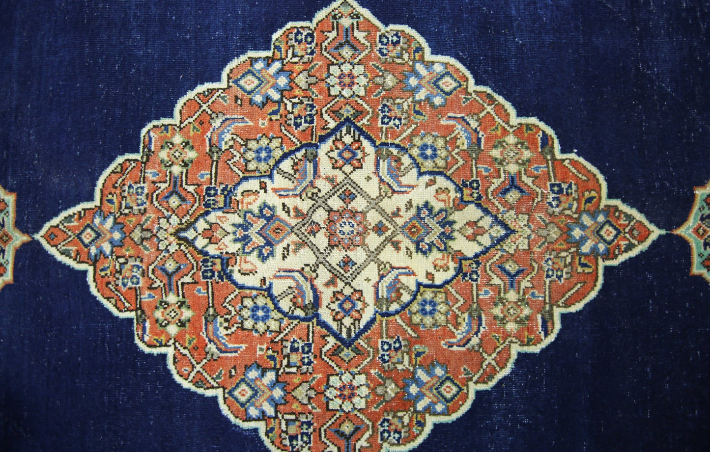 Handmade Vintage Persian Tabriz Rug | 326 x 200 cm | 10'8" x 6'7" - Najaf Rugs & Textile