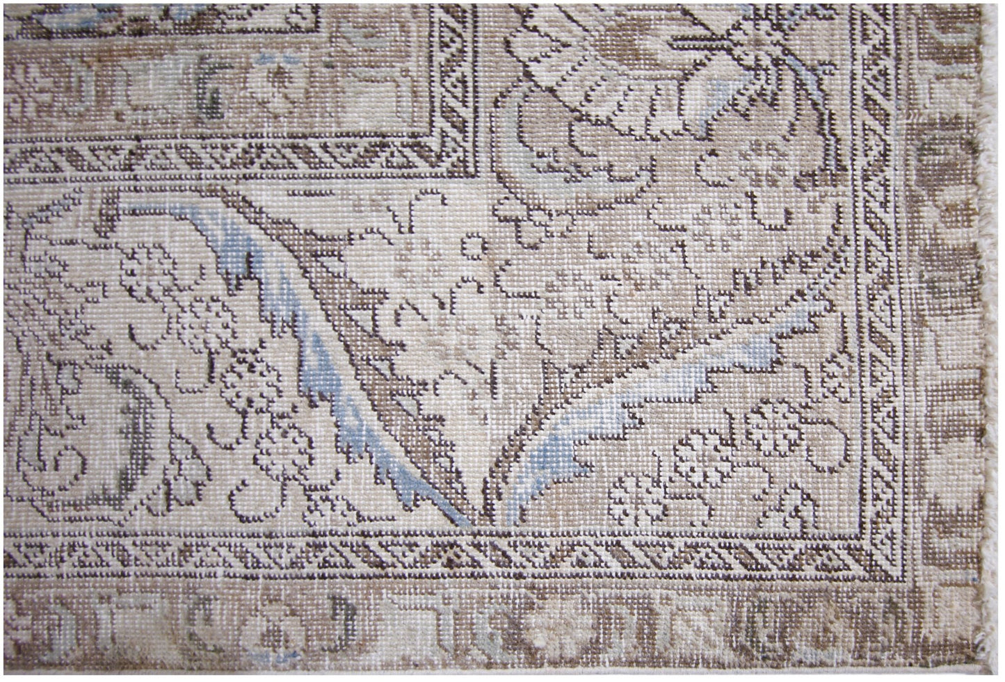 Handmade Vintage Persian Tabriz Rug | 326 x 246 cm | 10'8" x 8'1" - Najaf Rugs & Textile