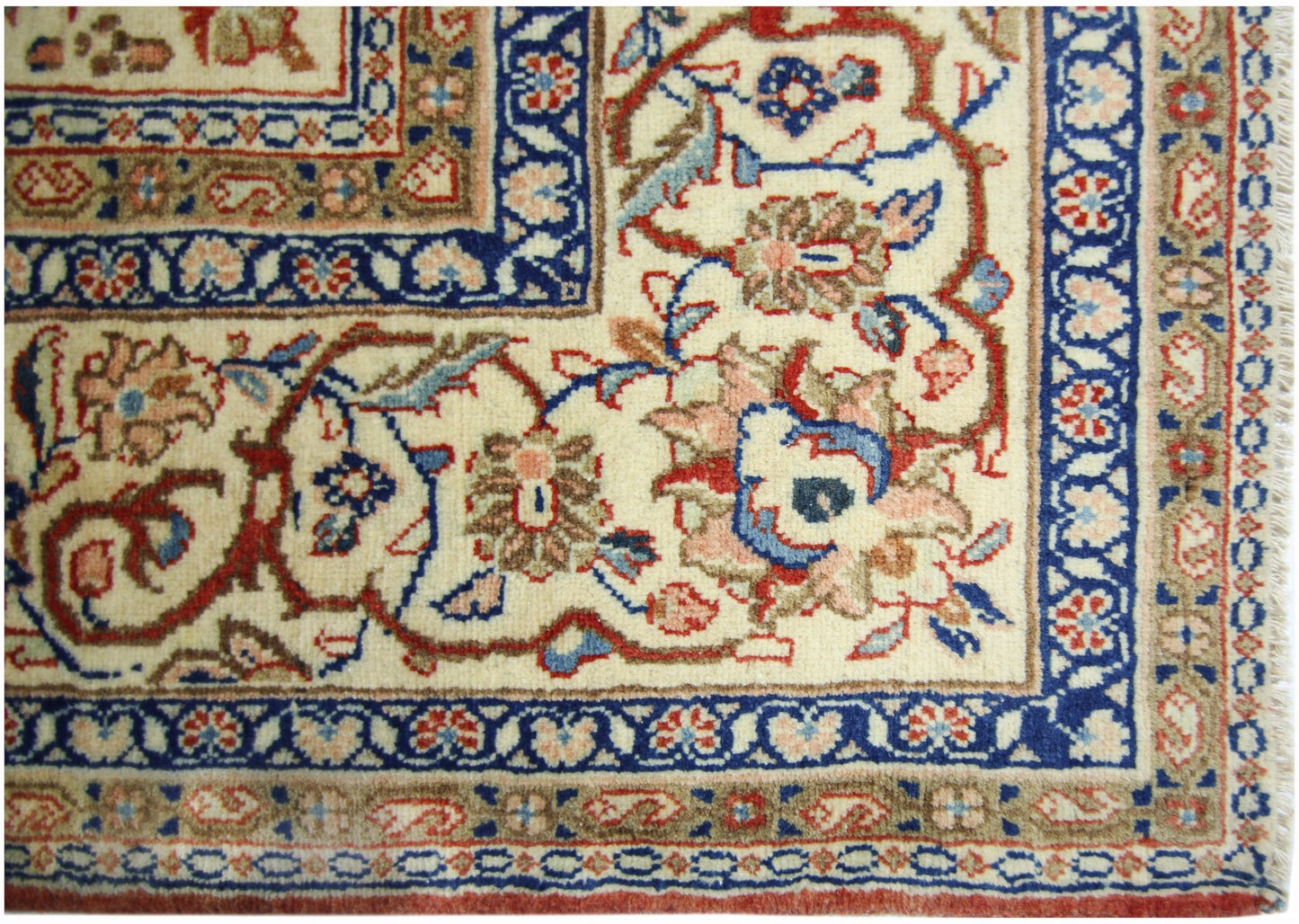 Handmade Vintage Persian Tabriz Rug | 328 x 212 cm | 10'9" x 7' - Najaf Rugs & Textile