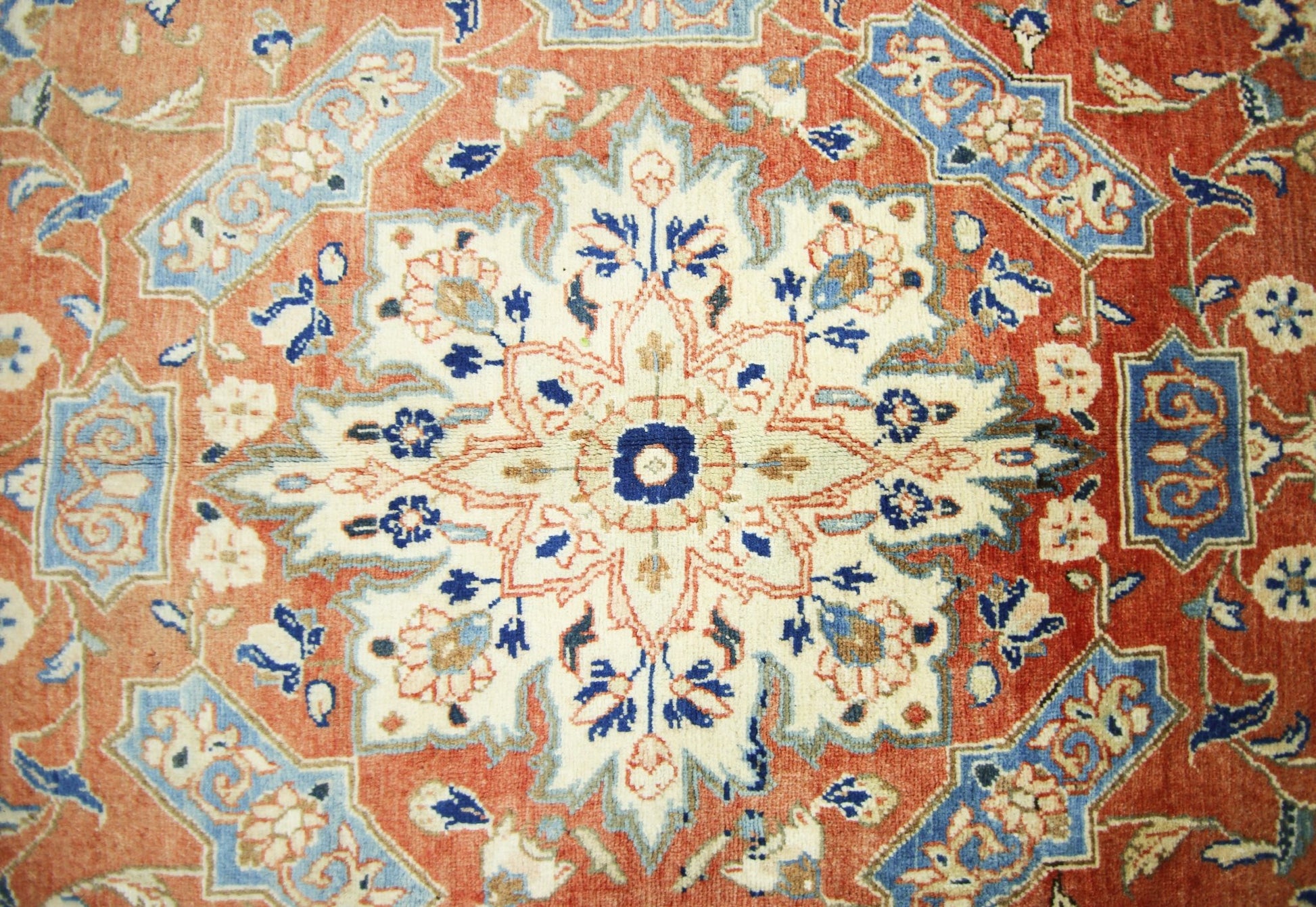 Handmade Vintage Persian Tabriz Rug | 328 x 212 cm | 10'9" x 7' - Najaf Rugs & Textile