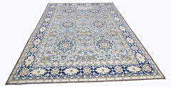 Handmade Vintage Persian Tabriz Rug | 328 x 219 cm | 10'8" x 7'2" - Najaf Rugs & Textile