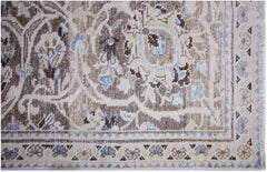 Handmade Vintage Persian Tabriz Rug | 341 x 236 cm | 11'2" x 7'9" - Najaf Rugs & Textile