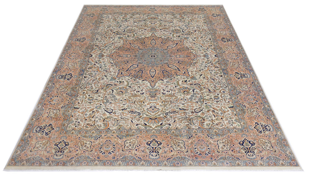 Vintage Persian Tabriz Rug