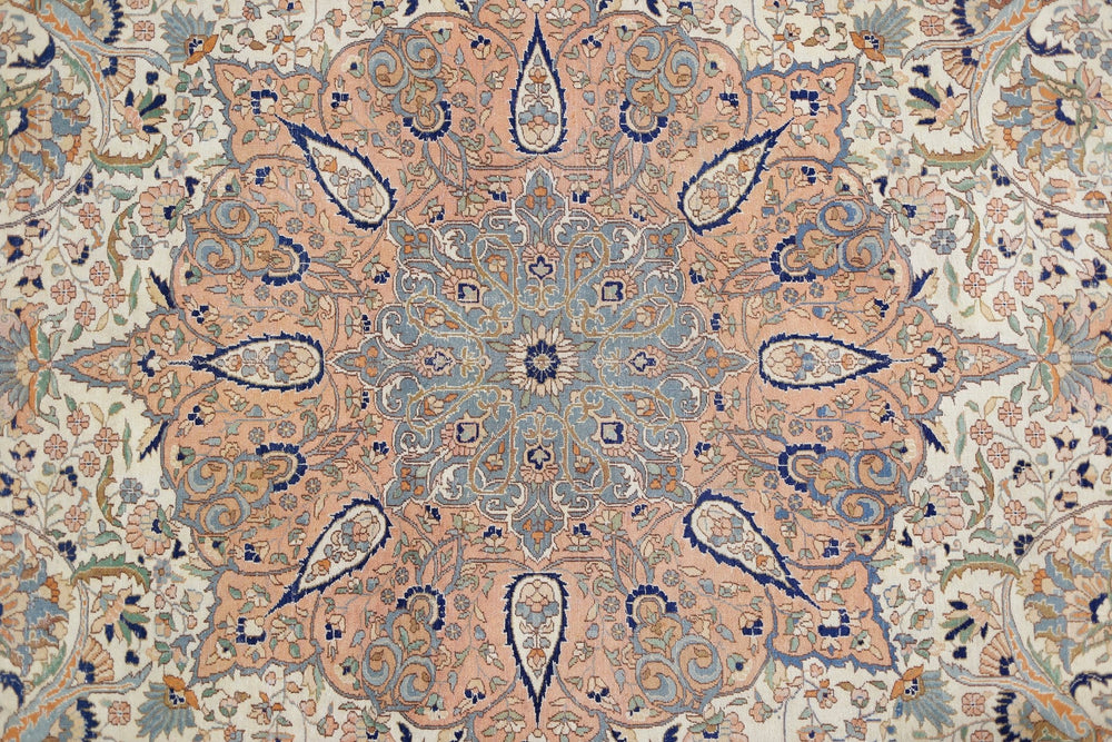 Vintage Persian Tabriz Rug