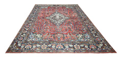 Handmade Vintage Persian Tabriz Rug | 376 x 278 cm | 12'4" x 9'1" - Najaf Rugs & Textile