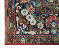 Handmade Vintage Persian Tabriz Rug | 376 x 278 cm | 12'4" x 9'1" - Najaf Rugs & Textile