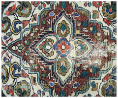Handmade Vintage Persian Tabriz Rug | 376 x 278 cm | 12'4" x 9'1" - Najaf Rugs & Textile