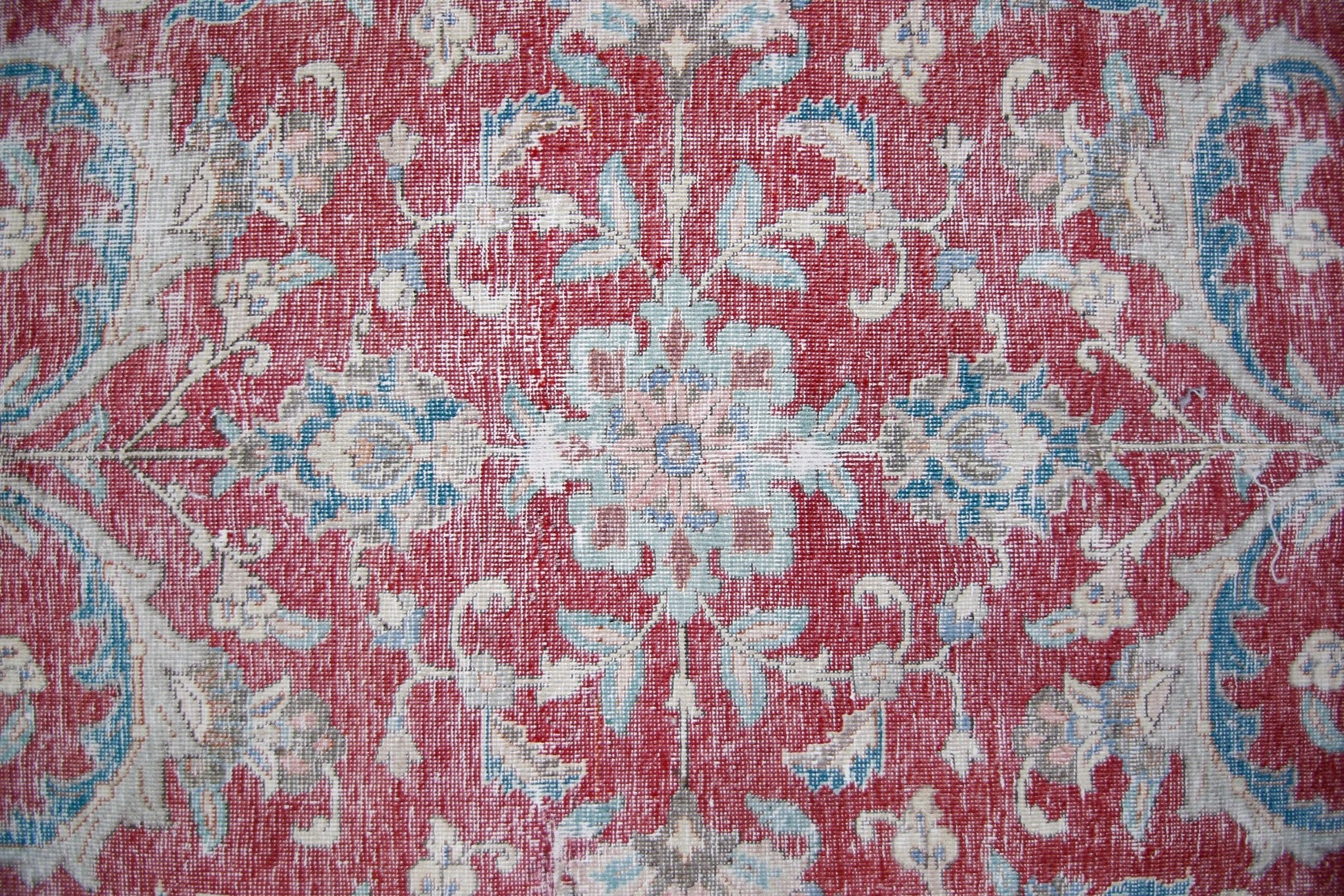 Handmade Vintage Persian Tabriz Rug | 376 x 296 cm | 12'4" x 9'9" - Najaf Rugs & Textile